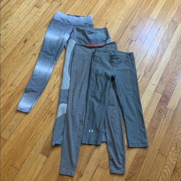Nike Tights Under Armor Bundle - Picture 1 of 1